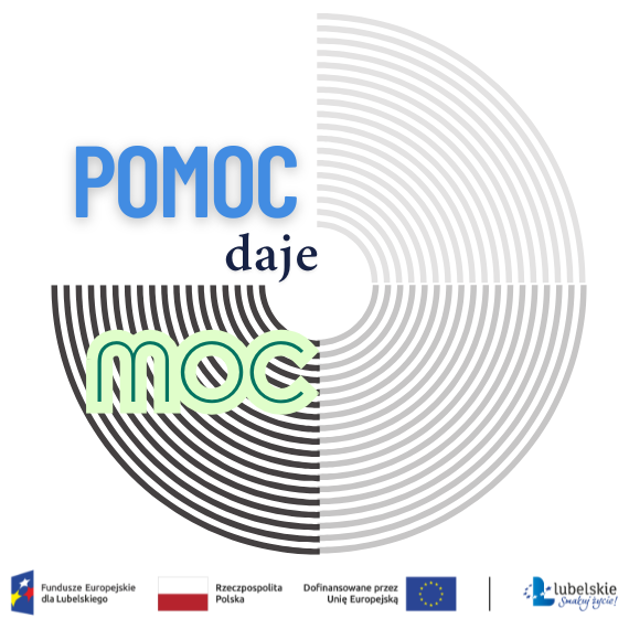 logotyp projektu POMOC daje MOC