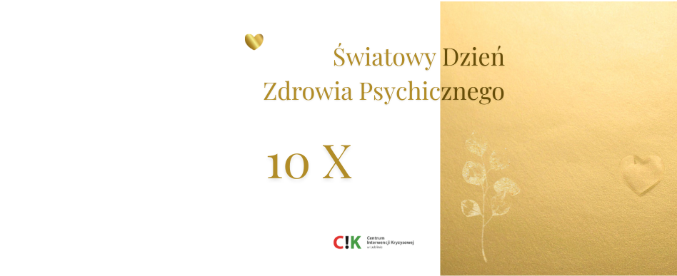 grafika dekoracyjna dotycząca światowego dnia zdrowia psychicznego