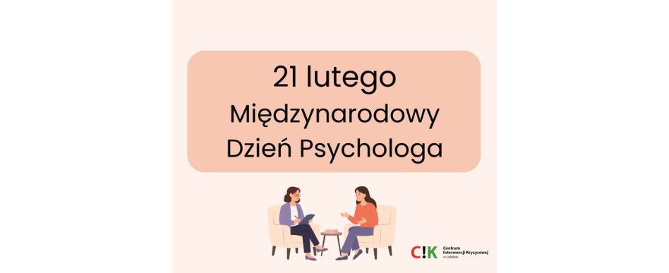 grafika dekoracyjna dotycząca międzynarodowego dnia psychologa
