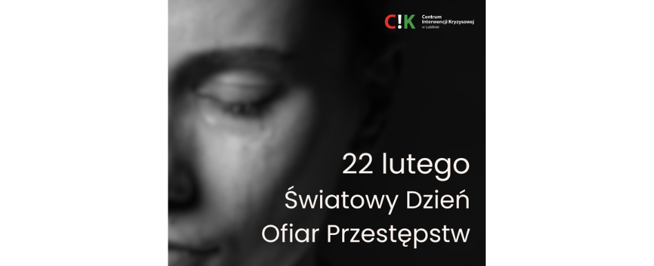 grafika dekoracyjna dotycząca Międzynarodowy Dzień Ofiar Przestępstw