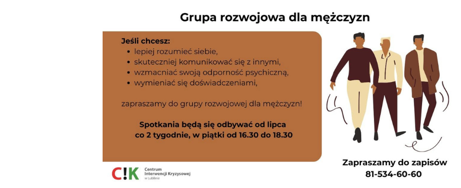 grafika dekoracyjna grupa dla mężczyzn